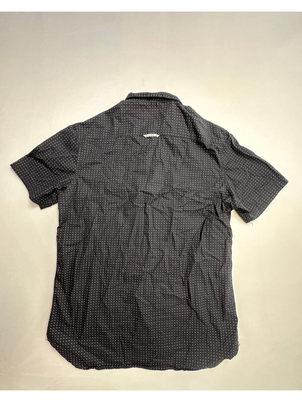 Stitches & Rivets Men's Black Short Sleeve Button-Up Shirt M - Picture 2 of 10